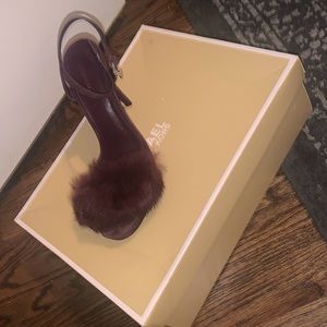 Michael Kors Sues/Fur Heel